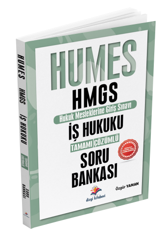 Dizgi Kitap Yayınları 2025 Humes HMGS İş Hukuku Tamamı Çözümlü Soru Ba