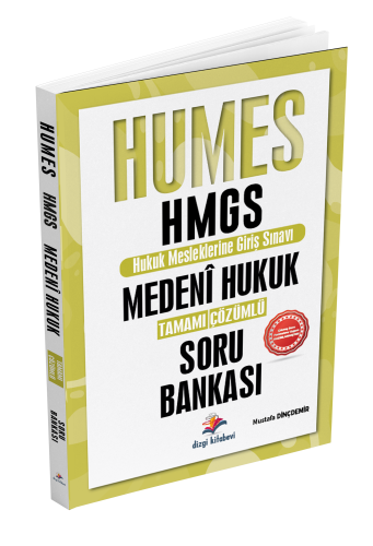 Dizgi Kitap Yayınları 2025 Humes HMGS Medeni Hukuk Tamamı Çözümlü Soru