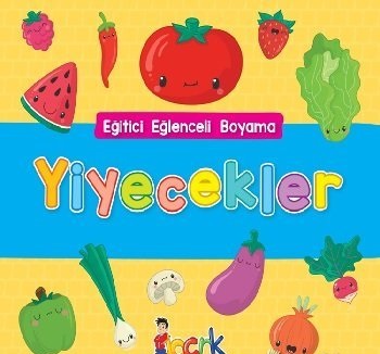 Yiyecekler - Eğitici Eğlenceli Boyama Kolektif