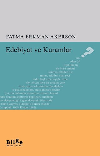 Edebiyat ve Kuramlar Fatma Erkman Akerson