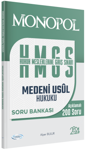 HMGS Medeni Usul Hukuku Soru Bankası Alper Bulur