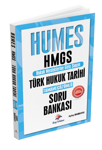 Dizgi Kitap Yayınları 2025 Humes HMGS Türk Hukuk TarihiTamamı Çözümlü 