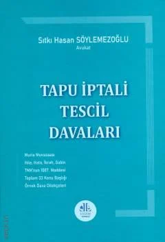 Tapu İptali Tescil Davaları Sıtkı Hasan Söylemezoğlu