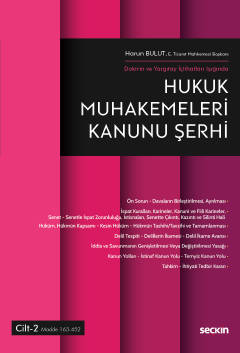 Hukuk Muhakemeleri Kanunu Şerhi Harun Bulut