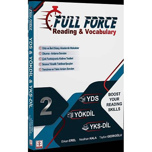 Full Force Reading ve Vocabulary 2 Erkan Erel