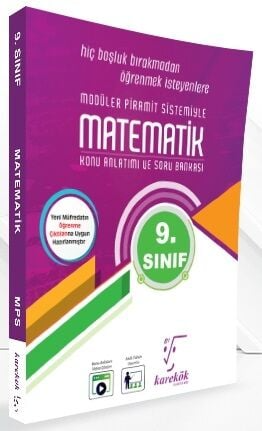 Karekök Yayınları 9. Sınıf Matematik MPS Konu Anlatımlı Soru Bankası M