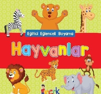 Hayvanlar - Eğitici Eğlenceli Boyama Kolektif