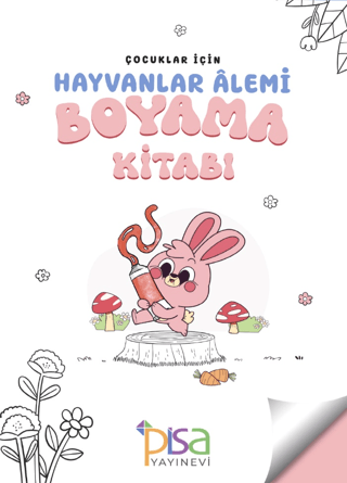 Çocuklar İçin Hayvanlar Alemi Boyama Kitabı Kolektif