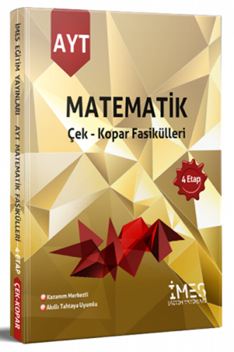 İmes Yayınları AYT Matematik Çek Kopar Fasikülleri Komisyon