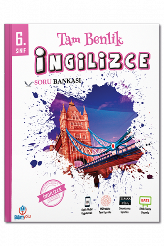 Bilimyolu Yayıncılık 6. Sınıf İngilizce Tam Benlik Soru Bankası Komisy