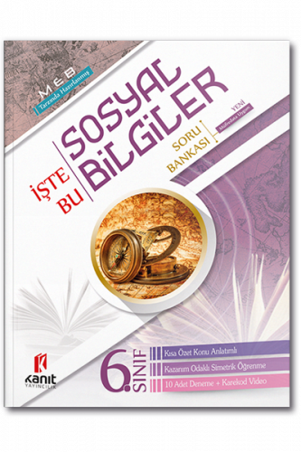 Kanıt Yayınları 6.Sınıf Sosyal Bilgiler İşte Bu Soru Bankası Komisyon