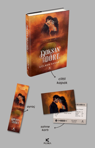 Doksan Artı Dört - 2 (Ciltli) Gülben Sakar