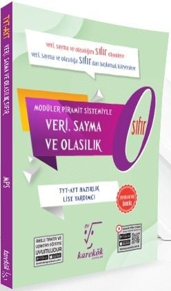 Karekök Yayınları TYT AYT Veri Sayma ve Olasılık Sıfır 0 Konu Anlatımı