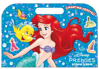 Disney Prenses Çıkartma Hediyeli Boyama Albümü Kolektif