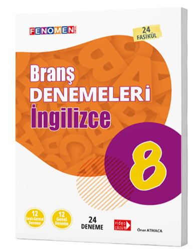 Fenomen Okul 8. Sınıf Fenomen İngilizce Denemeleri Komisyon