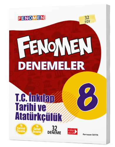 Fenomen Okul 8. Sınıf Fenomen T.C. İnkılap Tarihi ve Atatürkçülük Dene