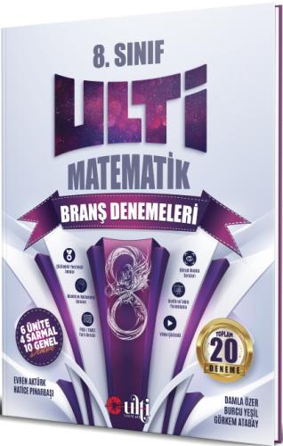 Ulti Yayınları 8. Sınıf Matematik Denemeleri Burcu Yeşil