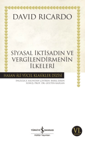 Siyasal İktisadın ve Vergilendirmenin İlkeleri David Ricardo