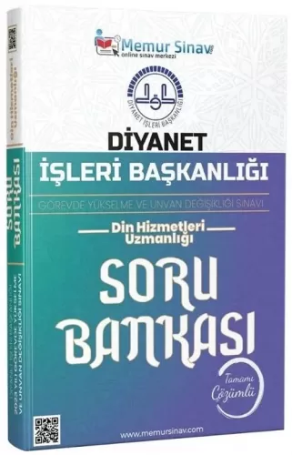 Memur Sınav GYS Diyanet Başkanlığı Din Hizmetleri Uzmanlığı Soru Banka