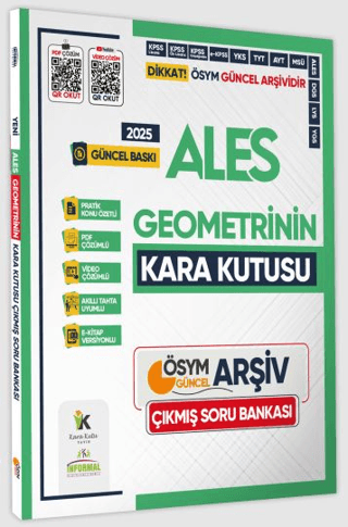 İnformal Yayınları 2025 ALES Geometrinin Kara Kutusu Konu Özetli ÖSYM 