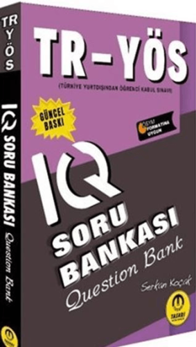 Tasarı Yayınları TR YÖS IQ Soru Bankası Serkan Koçak