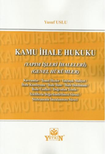 Kamu İhale Hukuku Yusuf Uslu