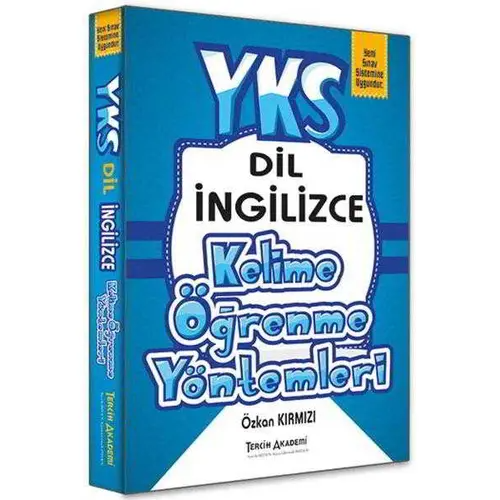 KAMPANYALI Tercih Akademi YKSDİL İngilizce Kelime Öğrenme Yöntemleri Ö