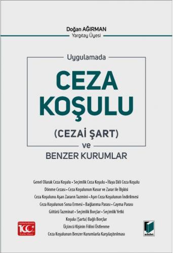 Uygulamada Ceza Koşulu (Cezai Şart) ve Benzer Kurumlar Doğan Ağırman