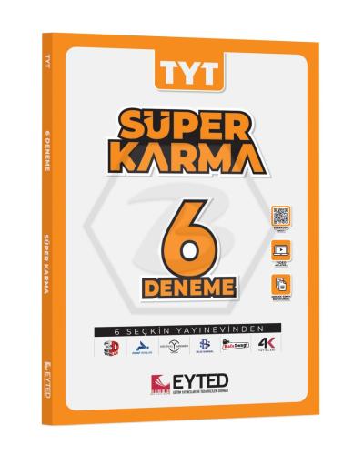 Eyted Yayınları TYT Süper Karma 6 lı Deneme Komisyon