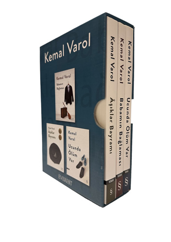 Kemal Varol Kutulu Set - 3 Kitap Takım Kemal Varol