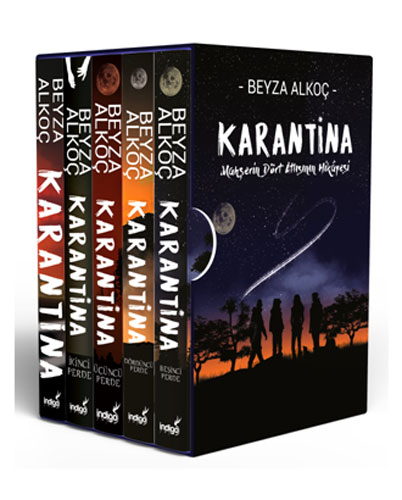 Karantina Serisi - 5 Kitap (Kutulu - Ciltli) Beyza Alkoç