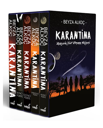 Karantina Serisi - 5 Kitap (Kutulu) Beyza Alkoç