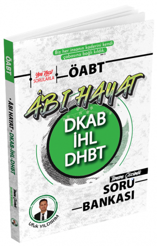 Ufuk Yıldırım ÖABT Din Kültürü ve Ahlak Bilgisi ve DHBT Abı Hayat Soru