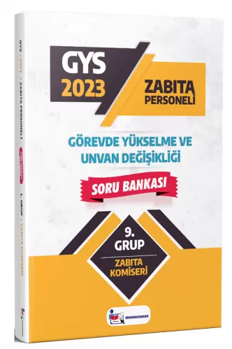 Memur Sınav Yayınları 2023 GYS Zabıta Komiseri Soru Bankası Komisyon