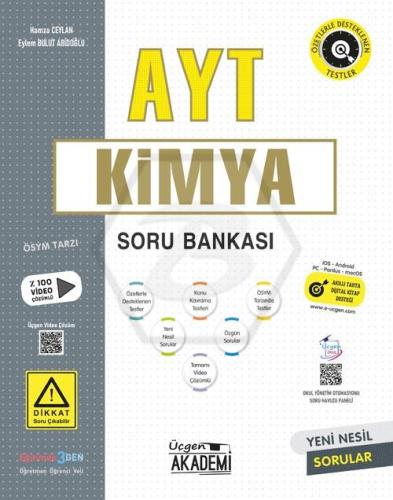 Üçgen Akademi AYT Kimya Soru Bankası Hamza Ceylan