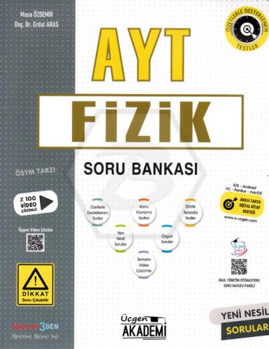 Üçgen Akademi Lise AYT Fizik Soru Bankası Musa Özdemir