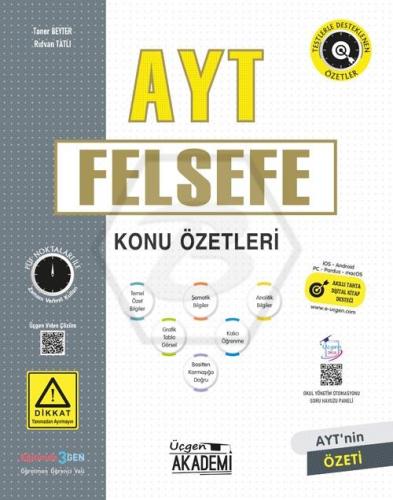 Üçgen Akademi Lise AYT Felsefe Konu Özetleri Taner Beyter