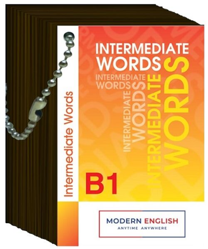 İntermediate Words B1 Kelime Kartı Komisyon