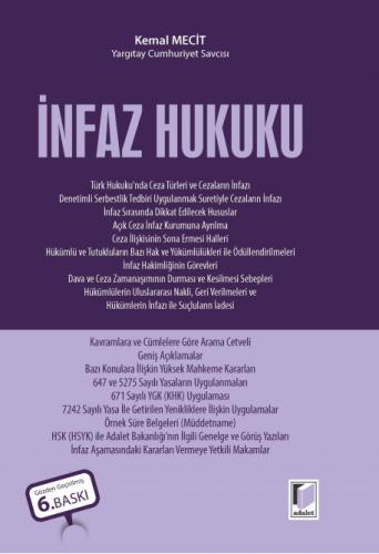 İnfaz Hukuku Kemal Mecit