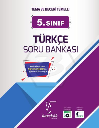 Karekök Yayınları 5. Sınıf Türkçe Soru Çözümü Komisyon