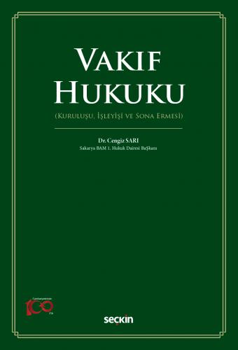 Vakıf Hukuku Cengiz Sarı