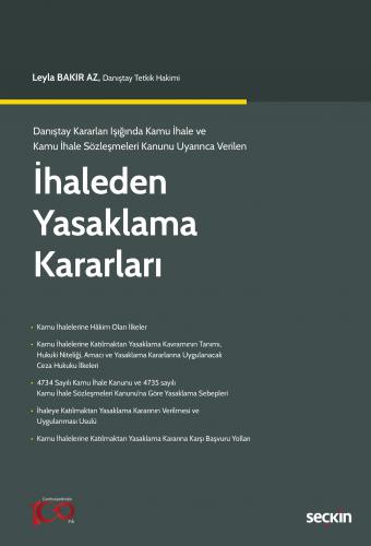 İhaleden Yasaklama Kararları Leyla Bakır Az