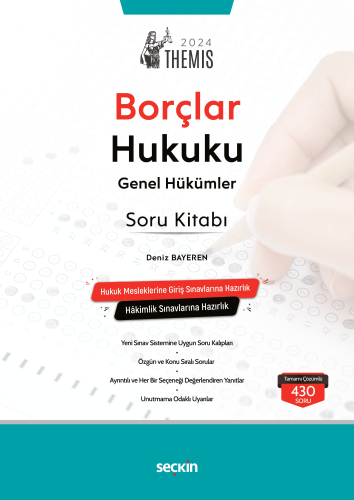 Themis Borçlar Hukuku Genel Hükümler Soru Kitabı Deniz Bayeren