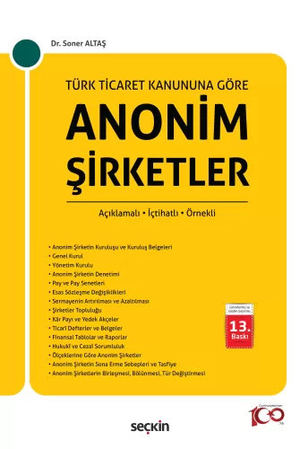 Anonim Şirketler Soner Altaş