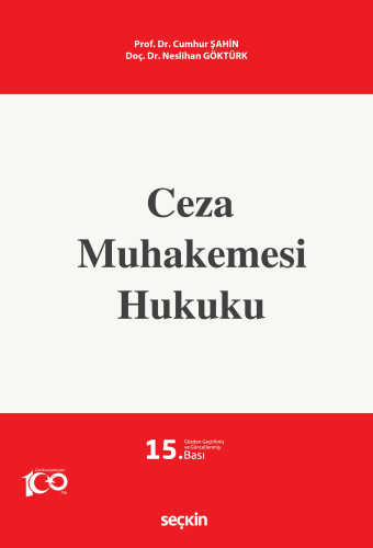 Ceza Muhakemesi Hukuku Cumhur Şahin