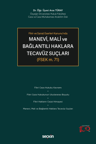 Manevi, Mali ve Bağlantılı Haklara Tecavüz Suçları Aras Türay