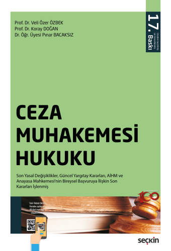 Ceza Muhakemesi Hukuku (Veli Özer Özbek) Veli Özer Özbek