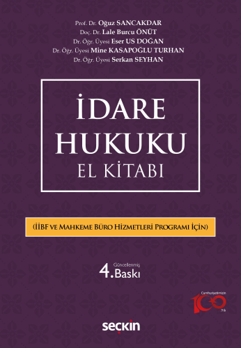 İdare Hukuku El Kitabı Oğuz Sancakdar