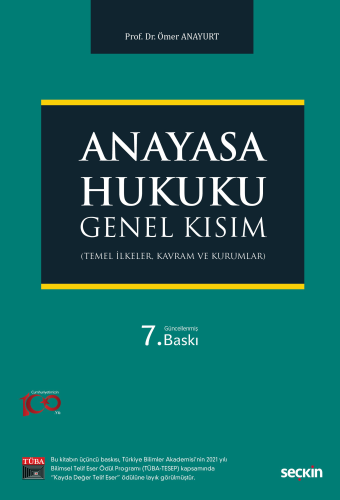 Anayasa Hukuku Genel Kısım Ömer Anayurt