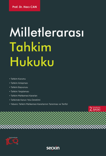 Milletlerarası Tahkim Hukuku Hacı Can